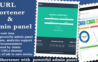 URL Shortener with Ads and Powerful Admin Panel